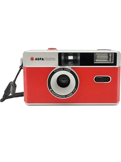 Agfa Photo fotoaparat na 35mm film - rdeč